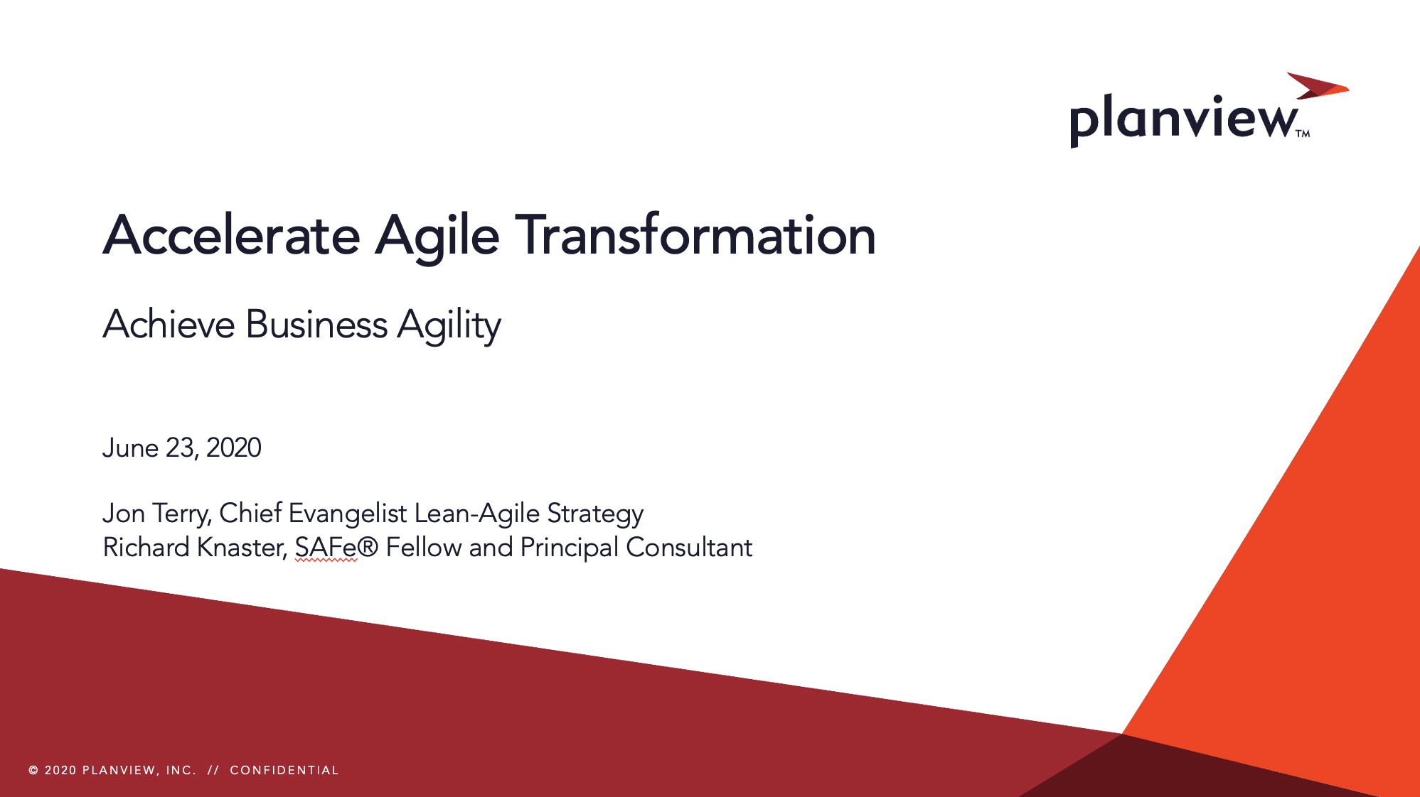 Accelerate Agile Transformation